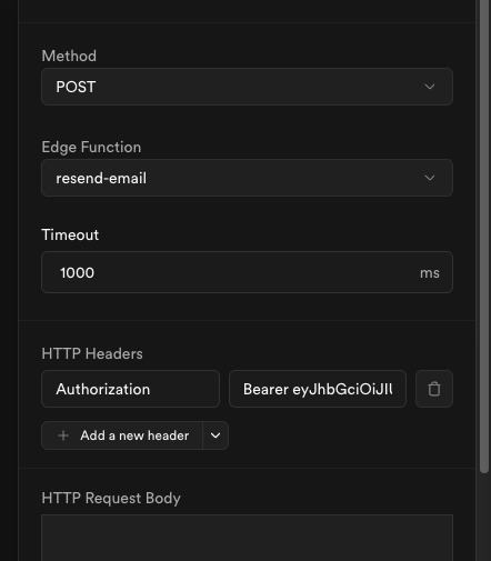 Configuring cron schedule and invocation method